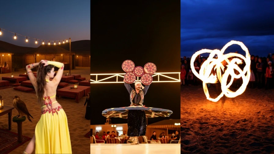 dessert safari camp shows