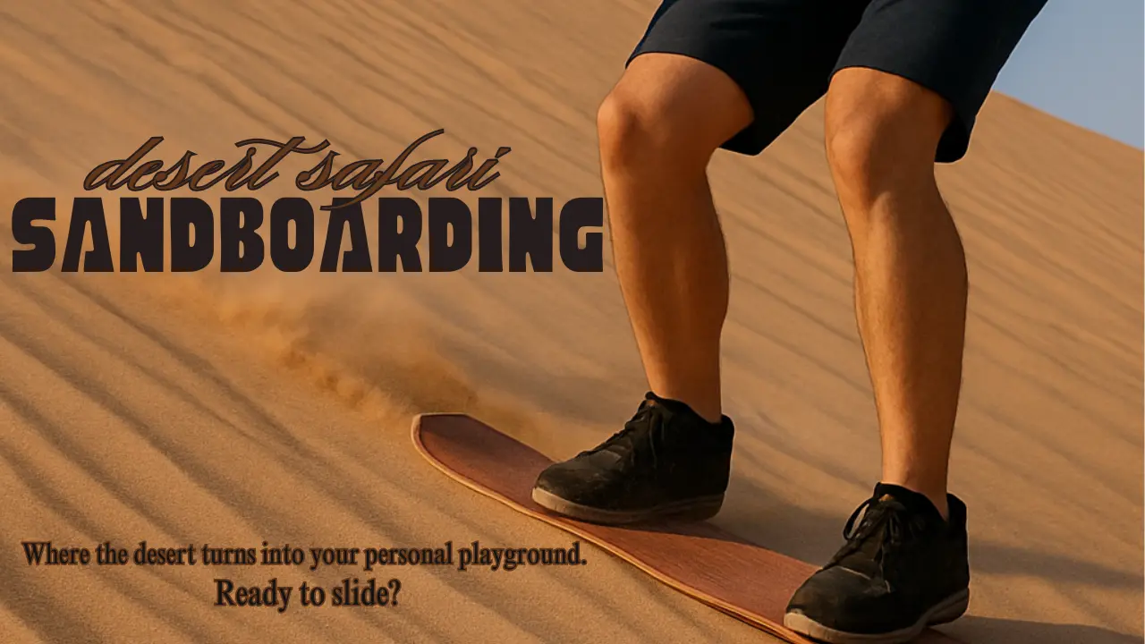 sandboarding - desert safari tour
